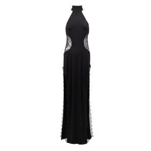 Retrofête Black Viscose Dress