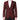 Dolce &amp; Gabbana Maroon Wool Slim Fit Men Coat Jacket Blazer