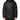 Chaqueta de invierno parka con capucha negra de Dolce &amp; Gabbana