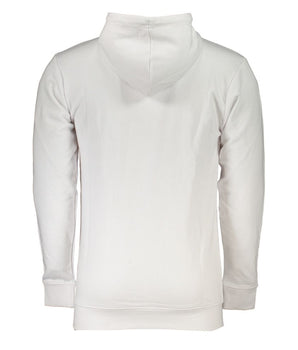 Cavalli Class White Cotton Men Sweater