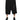 Dolce & Gabbana Black Cotton Men Cargo Sweatshorts Shorts