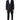 Emporio Armani Black Single Breasted Formal 2 Piece Suit
