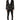 Dolce & Gabbana Black Bee Crown Embroidery 2 Piece Suit