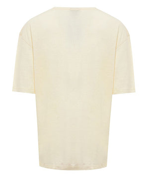 Corneliani Yellow Linen T-Shirt
