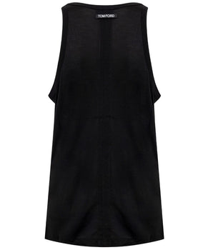 Tom Ford Black Silk Tank Top