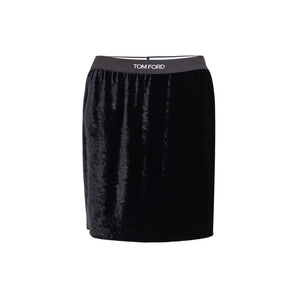 Tom Ford Black Viscose Mini