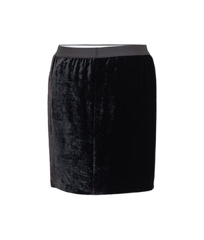 Tom Ford Black Viscose Mini Skirt