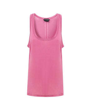 Tom Ford Pink Silk Tank Top