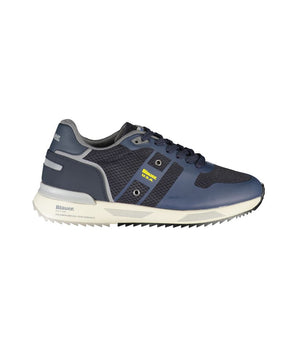 Blauer Dapper Blue Sneakers with Contrast Detailing
