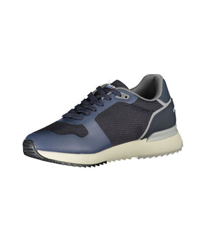 Blauer Dapper Blue Sneakers with Contrast Detailing
