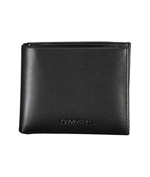 Calvin Klein Sleek Leather Bi-Fold Wallet with RFID Block