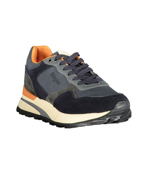 Blauer Blue Polyethylene Men's Sneakers