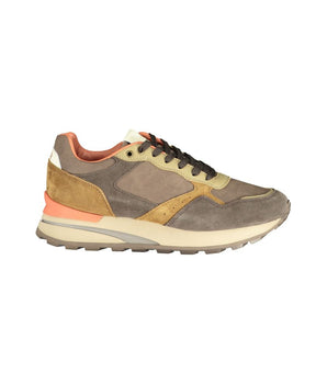 Blauer Brown Polyethylene Men's Sneakers