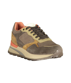 Blauer Brown Polyethylene Men's Sneakers