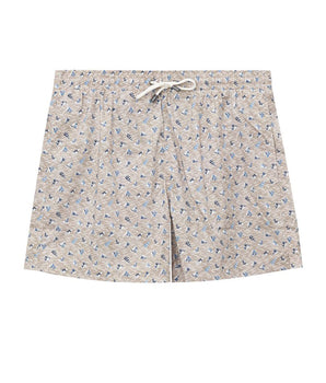 Canali Beige Polyester Swim Shorts