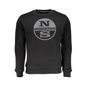 Jersey de hombre de algodón negro North Sails