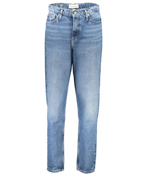 Calvin Klein Blue Cotton Women's Jeans