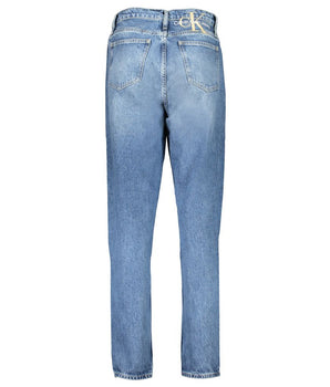 Calvin Klein Blue Cotton Women's Jeans