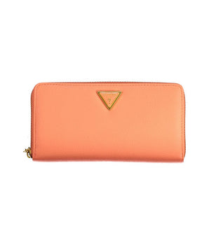 Guess Jeans Orange Polyethylene Wallet