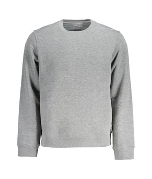 Calvin Klein Gray Polyester Men Sweater