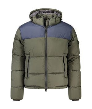 North Sails Green Polyester Men Jacket