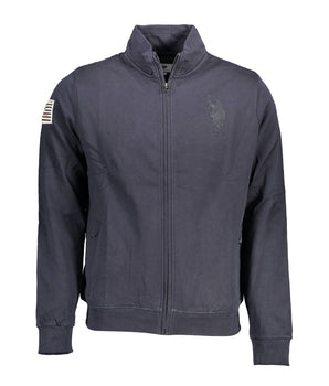 U.S. POLO ASSN. Blue Cotton Men Sweater