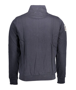 U.S. POLO ASSN. Blue Cotton Men Sweater