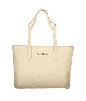 Mario Valentino Beige Polyethylene Bag