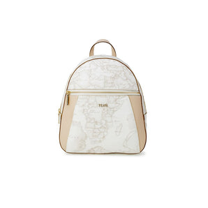 Alviero Martini Prima Classe White Polyethylene Backpack