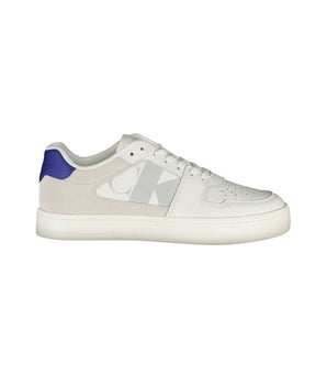 Calvin Klein White Leather Mens Sneaker