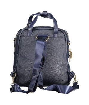 Mario Valentino Blue Polyethylene Women Backpack