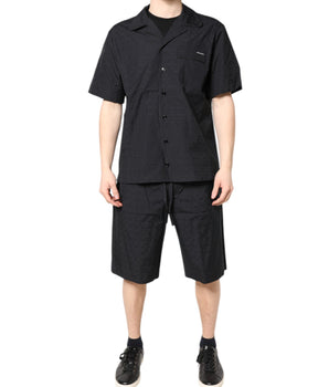 Pijama de algodón negro para hombre de Dolce &amp; Gabbana