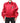 Chaqueta bomber Dolce &amp; Gabbana con cremallera completa y parche floral rojo para hombre
