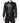 Dolce & Gabbana Black Lambskin Leather Full Zip Biker Jacket