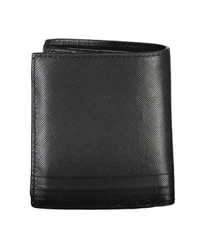 Tommy Hilfiger Men's Black Leather Wallet