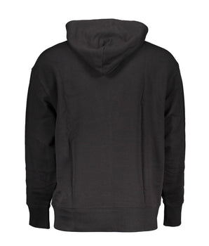 Tommy Hilfiger Men's Black Cotton Hoodie