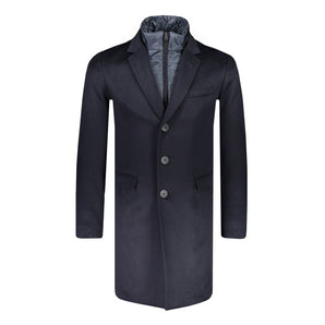 Chaqueta de cachemira azul Herno