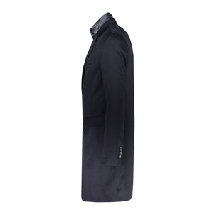 Chaqueta de cachemira azul Herno