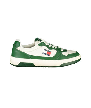 Tommy Hilfiger White Leather Men Sneaker