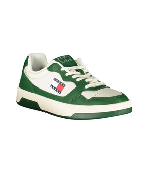 Tommy Hilfiger White Leather Men Sneaker