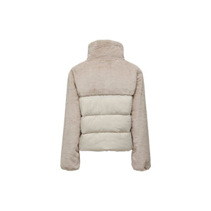 Only Chaquetas y abrigo de poliéster beige