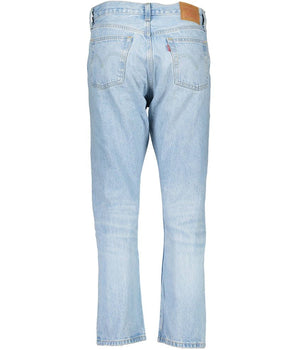 Levi's Azzurro Cotton Women Jeans
