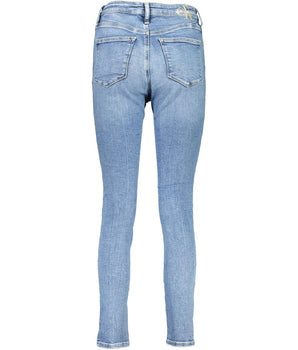 Calvin Klein Blue Cotton Women Jeans