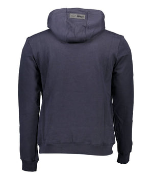 Plein Sport Blue Cotton Men Sweater