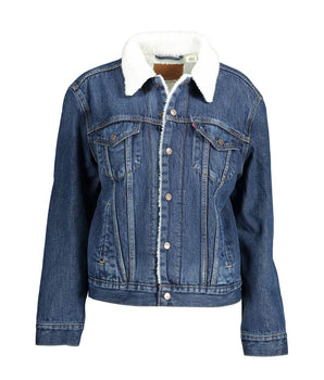 Levi's Blue Cotton Women Jacket