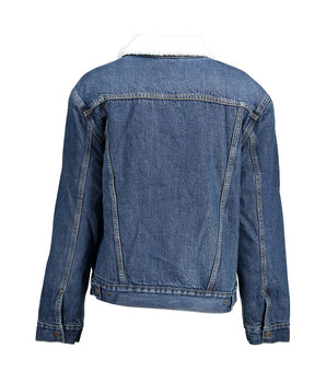 Levi's Blue Cotton Women Jacket