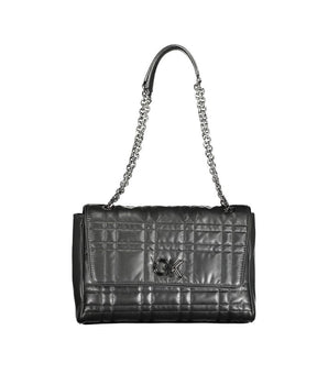Calvin Klein Black Polyester Womens Handbag