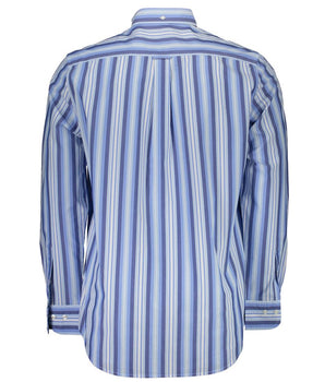 Gant Blue Cotton Men Shirt