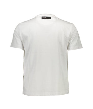 Plein Sport White Cotton Men T-Shirt