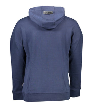 Plein Sport Blue Cotton Men Sweater